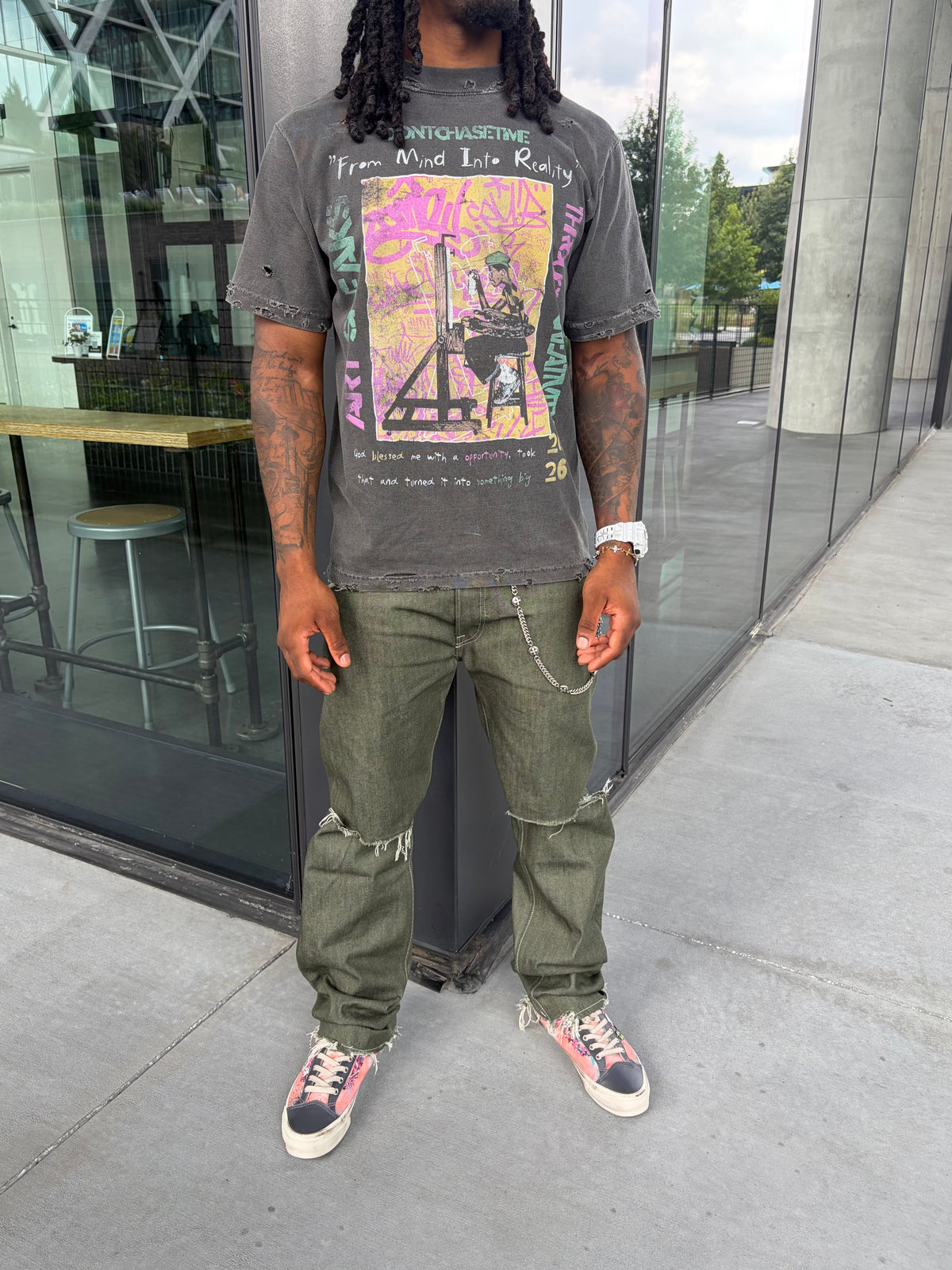 "ART IS AN OPPORTUNITY" Tee
